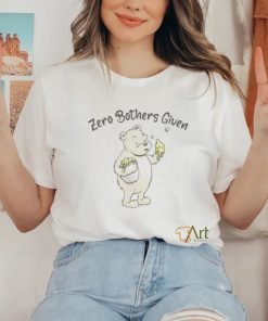 Zero Bothers Given Poo Shirt