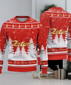 Zetor Logo Wearing Santa Hat Christmas Gift Ugly Christmas Sweater Christmas Gift Ideas
