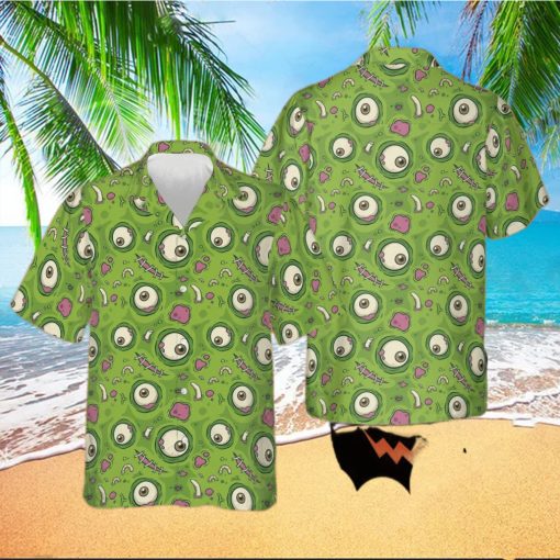 Zombie Eye Skin Creepy Halloween Hawaiian Shirt Themed Halloween Gifts For Adults