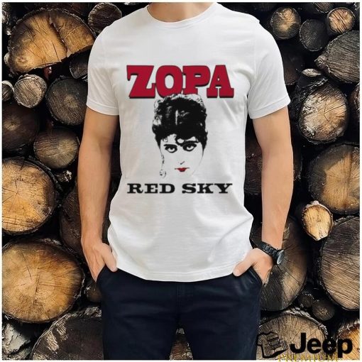 Zopa red sky shirt