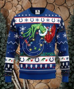 Indianapolis Colts Grinch Christmas Ugly Sweater