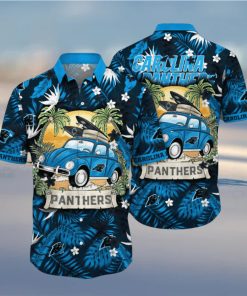 Carolina Panthers NFL Hawaiian Shirt High Temperaturestime Aloha Shirt