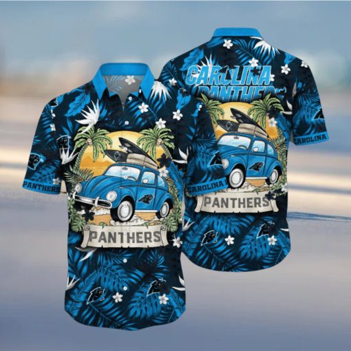 Carolina Panthers NFL Hawaiian Shirt High Temperaturestime Aloha Shirt