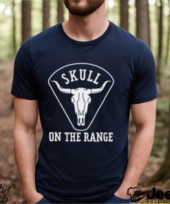 Bovine Bones Skull on the Range logo shirt