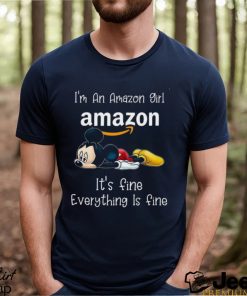 amazon it's fine. everything is fine shirt