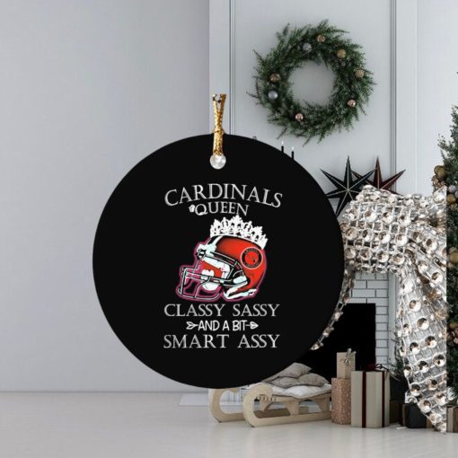 arizona cardinals queen classy sassy and a bit smart assy ornament Circle