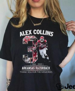 arkansas razorbacks alex collins 1994 2023 unisex t shirt 1 vvVLk 600×714