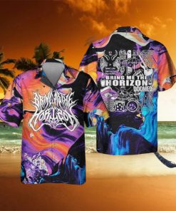 Bring Me The Horizon Album Lyric Happy Song World Tour 2023 Hawaiian Shirt