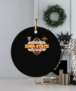 autozone liberty bowl 2023 cardinal football ornament Circle