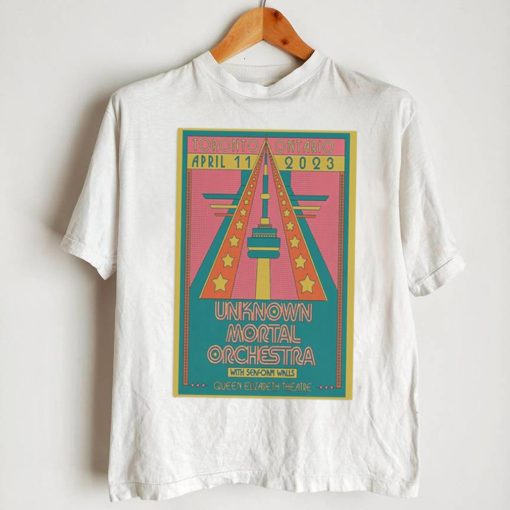 awesome unknown mortal orchestra april 11 2023 toronto ontario poster shirt Shirt