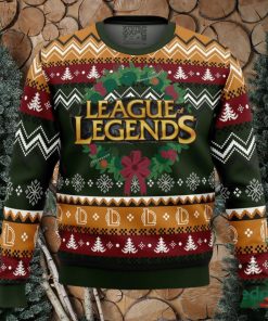 Game On Christmas League Of Legends Casual Ugly Christmas Sweater