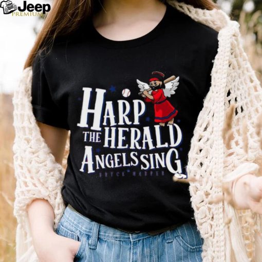 Bryce Harper Harp The Herald Angels Sing Christmas Shirt