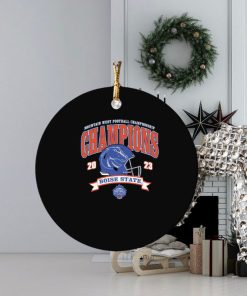 boise state broncos mountain west football championship game champion ornament Circle