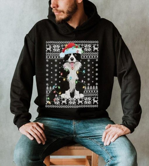 border collie xmas jumper Shirt