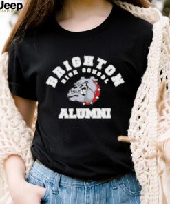 brighton high school alumni bulldogs shirt Long Sleeve Tee