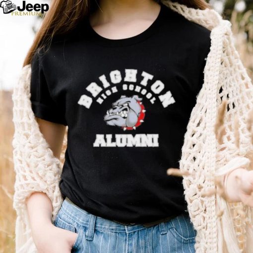 brighton high school alumni bulldogs shirt Long Sleeve Tee