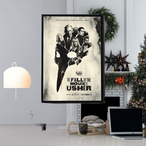 The Fall Of The House Of Usher Netflix Series Home Decor Poster Canvas