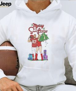 Travis Kelce And Taylor Merry Swiftmas Shirt