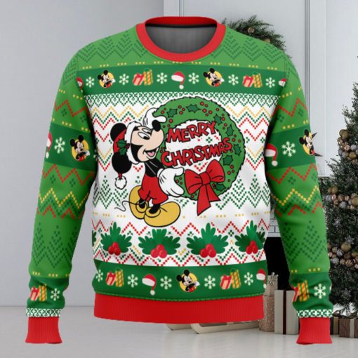 Merry Christmas Mickey Mouse Disney Ugly Christmas Sweater