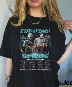 E Street Band 52 Years 1972 – 2024 Thank You For The Memories Unisex T Shirt