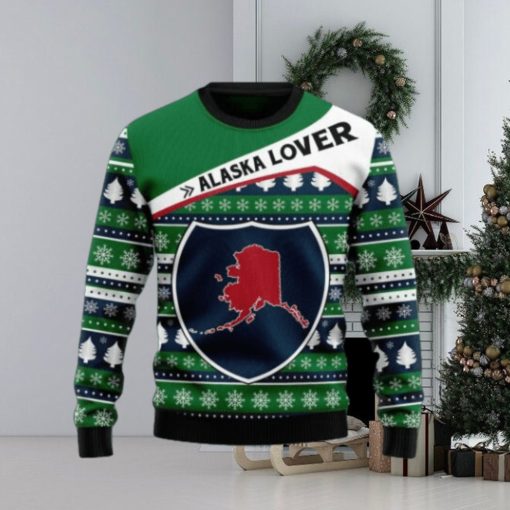 Alaska lover Christmas sweater