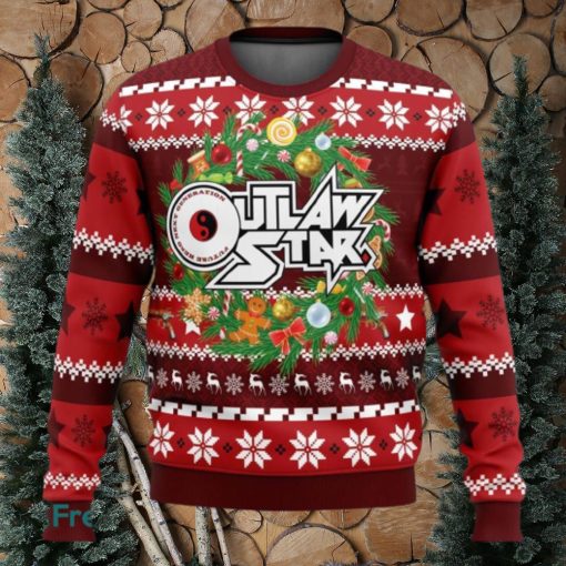 christmas time outlaw star ugly christmas sweaters 3d super hot