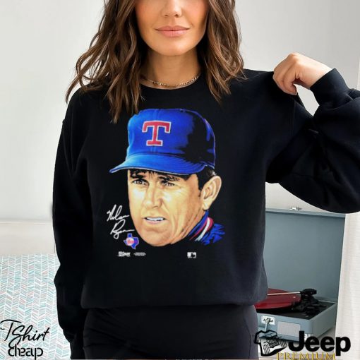 Nolan Ryan Big Face And Spell out Shirt