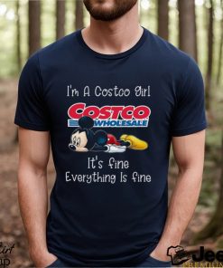 costco mickey it's fine. everything is fine Shirt