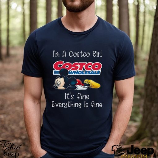 costco mickey it’s fine. everything is fine Shirt