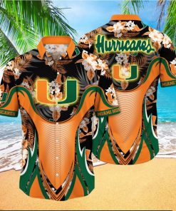 Miami Hurricanes NCAA Hawaiian Shirt Long Days Aloha Shirt