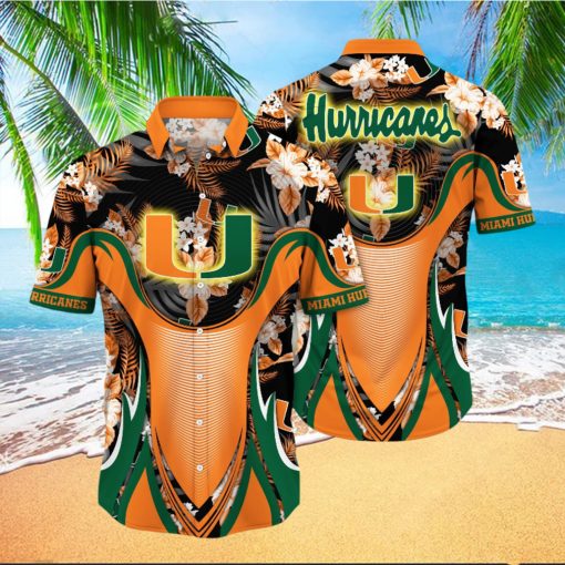 Miami Hurricanes NCAA Hawaiian Shirt Long Days Aloha Shirt