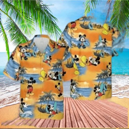 disney summer hawaiian tshirt