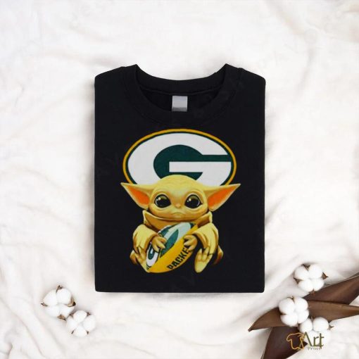 Green Bay Packers Baby Yoda shirt