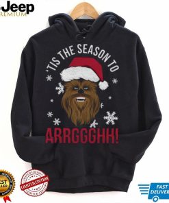 Star Wars Christmas Chewbacca Tis The Season To Arrghh Christmas Lights T Shirt