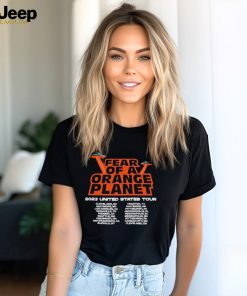 Fear of a Orange Planet 2023 United States Tour Shirt