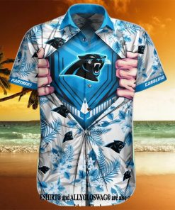 Carolina Panthers Grateful Dead Full Printed Hawaiian Shirt