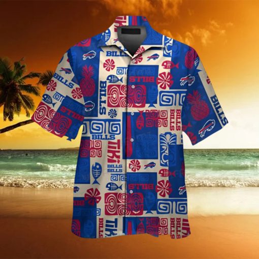 Buffalo Bills Hawaiian Shirt Fish Pineapple Flower Buffalo Bills Gift