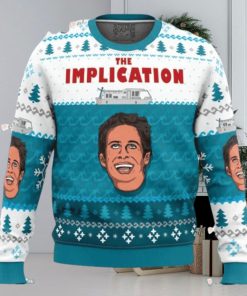 The Implication Pop Culture Ugly Christmas Sweater