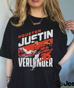 Justin Verlander City Name signature shirt