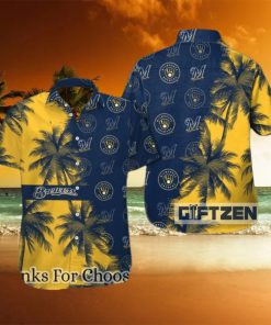 Milwaukee Brewers Hawaiian Shirt