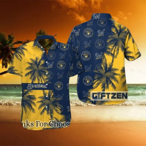 Milwaukee Brewers Hawaiian Shirt