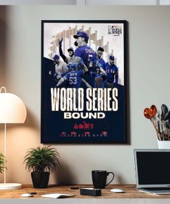 Texas Rangers World Series Bound Go And Take It Home Decor Poster Canvas