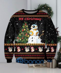 Star Wars BB Ugly Christmas All Over Printed 3D Sweater