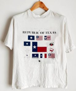 flags of the republic pocket of texas shirt Unisex