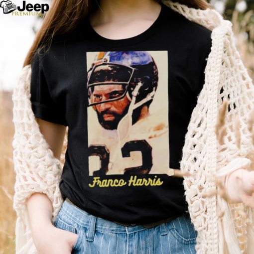 franco Harris NFL memories shirt