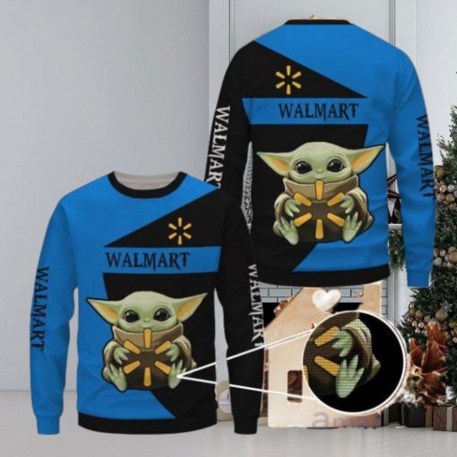 Walmart Baby Yoda Ugly Christmas Sweater