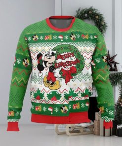 Mickey Mouse Merry Disney Ugly Christmas Sweater Holiday For Men And Women