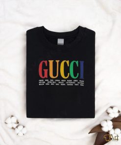 gucci pride shỉt gucci gay pride shirt