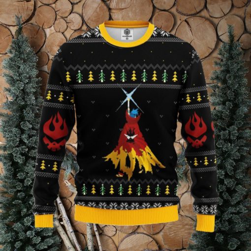 gurren lagann kamina ugly christmas sweater for men women