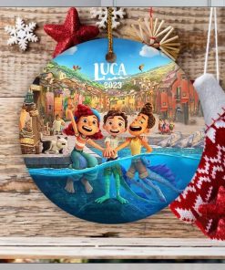 Personalized Luca Christmas 2023 Ornament, Luca and Friends 2023 Ornament